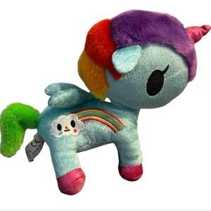 Neon Star Tokidoki Unicorno Pixie Rainbow Plush.